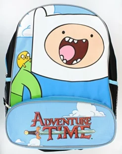 Adventure Time Bioworld With Finn And Jake Character Backpack