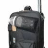 17" Rolling Personal Item Under Seat Luggage For Virgin Australian, Sun Country, Alaska, Delta Airlines (Black)