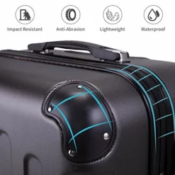 Sandinrayli 3 Pcs Luggage Set, Lightweight & Durable Travel Suitcase With Spinner Wheels, 20” 24” 28” Hardside Spinner Set -TRAVELPRO Sales 51ccGDsOnlL