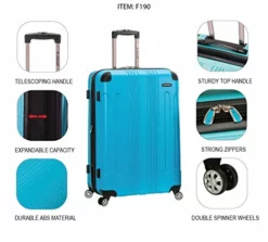 Rockland London Hardside Spinner Wheel Luggage, Champagne, 3-Piece Set (20/24/28) -TRAVELPRO Sales 51cwvKMXMGL