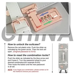 Unitravel Retro Luggage 26 Inch Lightweight Women Cute Suitcase With Spinner Wheels (Light Gray) 12 Unitravel Retro Luggage 26 Inch Lightweight Women Cute Suitcase With Spinner Wheels (Light Gray) -TRAVELPRO Sales 51dsfWxaC1S 7699f499 b155 46c9 a988 cb26b1d7a91f