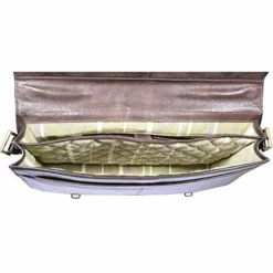 HIDESIGN Charles Large Double Gusset Leather 17" Laptop Compatible Briefcase Messenger Bag I Shoulder Bag For Men & Women - Size (L X W X H - 17.3 X 3.9 X 12.6 Inches) -TRAVELPRO Sales 51e2TJOkeLL