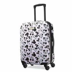 American Tourister Disney Hardside Luggage With Spinner Wheels, Minnie Loves Mickey, Carry-On 21-Inch