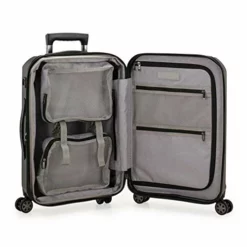 Traveler's Choice Pagosa Indestructible Hardshell Expandable Spinner Luggage, Black, Carry-on 22-Inch -TRAVELPRO Sales 51eUbbVePgL