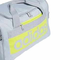 Adidas Court Lite Duffel Bag, Halo Silver/Acid Yellow, One Size -TRAVELPRO Sales 51ebNfuua3L