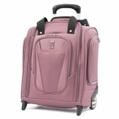 Travelpro Luggage Maxlite 5 15" Lightweight Carry-on Rolling Under Seat Bag, Dusty Rose