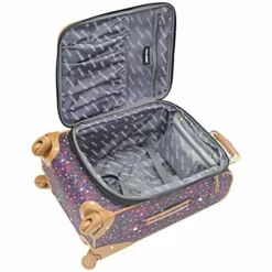 Steve Madden Designer Luggage Collection - Lightweight Softside Expandable Suitcase For Men & Women - Durable 20 Inch Carry On Bag With 4-Rolling Spinner Wheels (Dark Purple) -TRAVELPRO Sales 51fQAhq4mOL 118ef9ea a166 42b9 a666 c9f44a53be24