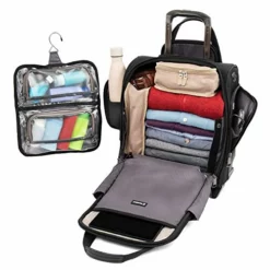 Travelpro Crew Versapack Rolling Underseat Carry-on, Jet Black 12 Travelpro Crew Versapack Rolling Underseat Carry-on, Jet Black -TRAVELPRO Sales 51fRpqe3KQL