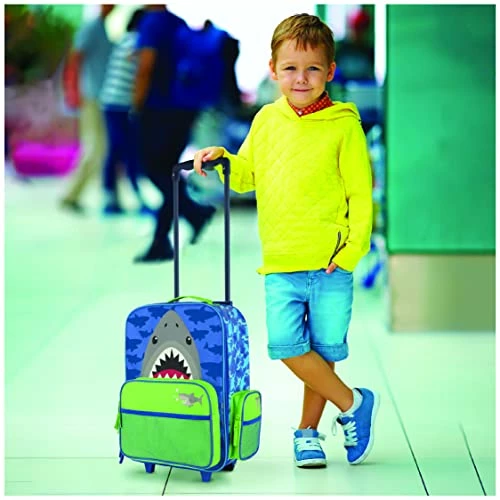 Stephen Joseph Classic Rolling Luggage, Red Dino 6 Stephen Joseph Classic Rolling Luggage, Red Dino - Image 6