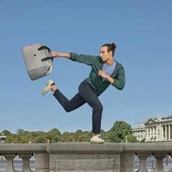 DELSEY Paris Egoa Travel Duffel Bag Made From 100% Recycled Materials, Light Gray, 18 Inch -TRAVELPRO Sales 51iXD1d5ZiL