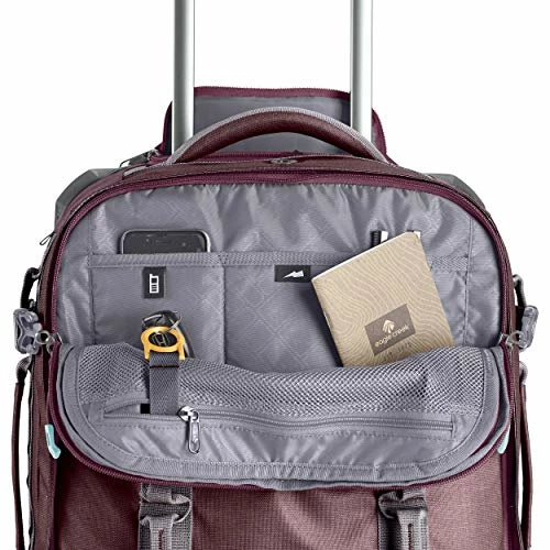 Eagle Creek ORV 2-Wheel International Carry-On Rolling Duffel, Earth Red 5 Eagle Creek ORV 2-Wheel International Carry-On Rolling Duffel, Earth Red - Image 5