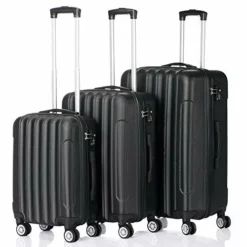 SSLine Luggage Set,3 Piece Set Suitcase Lightweight Carry-On Luggage,Plastic Metal Material Hard Shells(20in24in28in) -TRAVELPRO Sales 51j5gqIeojL