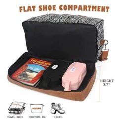 Oflamn Weekender Bag For Women Carry-On Luggage Bohemian style Duffle Bag Overnight Bags 3-4 Day' Travel Bags With Separated Shoes Compartment -TRAVELPRO Sales 51kZYrSTDJL