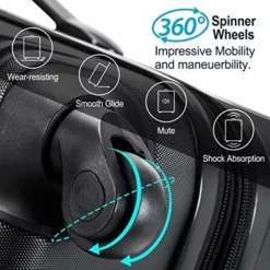 Merax Expandable Luggage Sets With TSA Locks, 3 Piece Lightweight Spinner Suitcase Set (Black2020) 13 Merax Expandable Luggage Sets With TSA Locks, 3 Piece Lightweight Spinner Suitcase Set (Black2020) -TRAVELPRO Sales 51lgCmboCKL 1716684e 9e88 42cf 8ed2 9045a389c56e