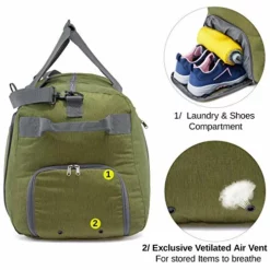 CAMEL CROWN 100L Extra Large Duffle Bag Travel Bag Lightweight Foldable Luggage For Outdoor Camping -TRAVELPRO Sales 51lnM2ViU0L