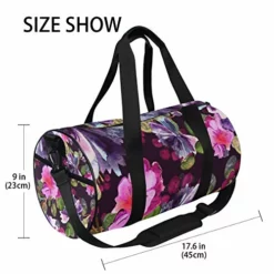 Duffel Bag Watercolor Purple Floral Women Garment Gym Tote Bag Best Sports Bag For Boys 12 Duffel Bag Watercolor Purple Floral Women Garment Gym Tote Bag Best Sports Bag For Boys -TRAVELPRO Sales 51m 2BJoVfNTL