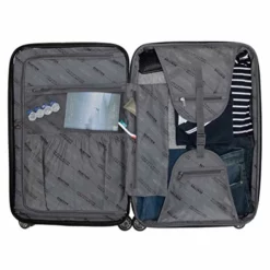 Kenneth Cole Reaction Reverb 20" Carry-On Expandable Luggage Lightweight Hardside 8-Wheel Spinner Travel Suitcase Bag, Smokey Purple, Inch -TRAVELPRO Sales 51mfTHVFatL