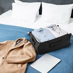 Large Capacity Maximum Allowance 22x14x9 All Parts Carry On Luggage Bag | Rolling Travel Suitcase Lightweight Small Soft Trolley For Women | Approved By Delta, United, Southwest & Many More -TRAVELPRO Sales 51mnBV3ZeRL