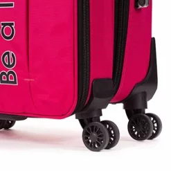 Cloe Checked Medium 24 Inch Water-Resistant Luggage With 360º-spinner Wheels In Magenta Color -TRAVELPRO Sales 51ndMCzoNnL
