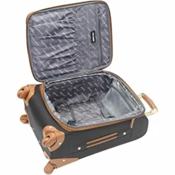 Steve Madden Designer Luggage Collection - Expandable 24 Inch Softside Bag - Durable Mid-sized Lightweight Checked Suitcase With 4-Rolling Spinner Wheels (Global Black) 9 Steve Madden Designer Luggage Collection - Expandable 24 Inch Softside Bag - Durable Mid-sized Lightweight Checked Suitcase With 4-Rolling Spinner Wheels (Global Black) -TRAVELPRO Sales 51pg1tXYyoL a845ce4f 8c30 4e30 b867 c0b41f66966f