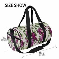Duffel Bag Floral Pattern New Women Garment Gym Tote Bag Best Sports Bag For Boys -TRAVELPRO Sales 51qtZWhSA5L