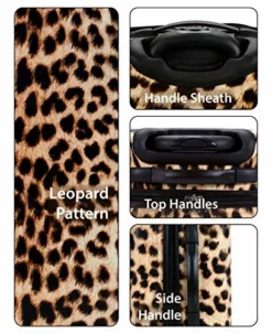 Rockland Safari Hardside Spinner Wheel Luggage, Leopard, Carry-On 20-Inch -TRAVELPRO Sales 51qvpuIGnkL