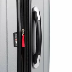SwissGear 7585 Hardside Spinner Luggage, Silver, Checked-Medium 23-Inch -TRAVELPRO Sales 51rcuIcHNYL