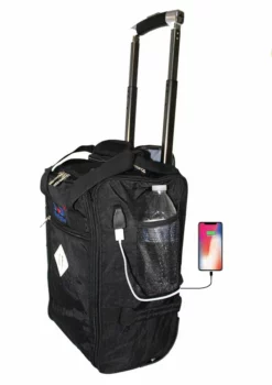 17" Rolling Personal Item Under Seat Duffel For United Airlines (BLACK) -TRAVELPRO Sales 51ribZ028JL