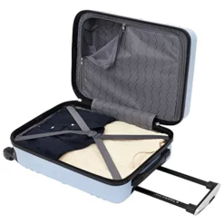 Travelers Club 20" Richmond Spinner Carry-On Luggage, Blue, Inch -TRAVELPRO Sales 51rj4mLB4cL