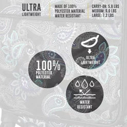 Lucas Designer Luggage Collection - 3 Piece Softside Expandable Ultra Lightweight Spinner Suitcase Set - Travel Set Includes 20 Inch Carry On, 24 Inch & 28 Inch Checked Suitcases (Diva) -TRAVELPRO Sales 51rqR4GxVML