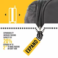 Lucas Designer Luggage Collection - 3 Piece Softside Expandable Ultra Lightweight Spinner Suitcase Set - Travel Set Includes 20 Inch Carry On, 24 Inch & 28 Inch Checked Suitcases (Black) -TRAVELPRO Sales 51s6KqSF9vL