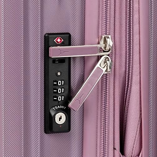 Travelpro Maxlite Air Hardside Expandable Luggage, 8 Spinner Wheels, Lightweight Hard Shell Polycarbonate, Orchid Pink Purple, Checked-Medium 25-Inch 2 Travelpro Maxlite Air Hardside Expandable Luggage, 8 Spinner Wheels, Lightweight Hard Shell Polycarbonate, Orchid Pink Purple, Checked-Medium 25-Inch - Image 2
