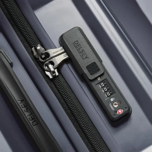 DELSEY Paris Securitime 26" Trunk Spinner (Anthracite, Checked-Medium 26 Inch) 7 DELSEY Paris Securitime 26" Trunk Spinner (Anthracite, Checked-Medium 26 Inch) - Image 7