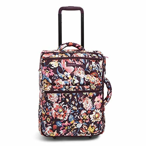 Vera Bradley Women's Lighten Up Small Softside Foldable Rolling Suitcase Luggage, Indiana Blossoms 1 Vera Bradley Women's Lighten Up Small Softside Foldable Rolling Suitcase Luggage, Indiana Blossoms