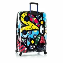 Heys Britto 30" Spinner Luggage Transparent (Transparent Butterfly) -TRAVELPRO Sales 51tlGGzCd1L
