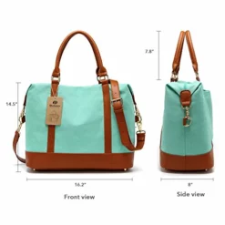 Women Ladies Canvas Travel Weekender Bag Overnight Carry-on Tote Shoulder Bag Duffel In Trolley -TRAVELPRO Sales 51v7 um1RZL