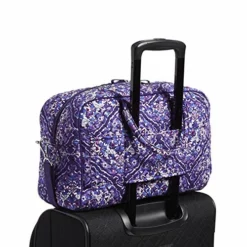 Vera Bradley Cotton Compact Weekender Travel Bag, Regal Rosette -TRAVELPRO Sales 51vj6rZ7G2L