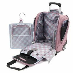 Travelpro Maxlite 5 | 4-PC Set | Soft Tote, Underseater & Int'l Carry-On Rollaboard With Travel Pillow (Dusty Rose) -TRAVELPRO Sales 51xKl AsASL 119a6942 d625 41bd 999c 007aa46ca278