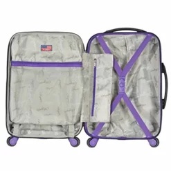 Olympia Apache Ii 21" Carry-on Spinner, BLACK+PURPLE, One Size 9 Olympia Apache Ii 21" Carry-on Spinner, BLACK+PURPLE, One Size -TRAVELPRO Sales 51xLFUVk0mL