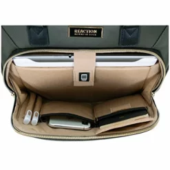 Kenneth Cole Reaction Women's Chelsea Luggage Chevron Softside 8-Wheel Spinner Expandable Suitcase Collection, Olive, 4 Underseater -TRAVELPRO Sales 51y1LjbRf1L