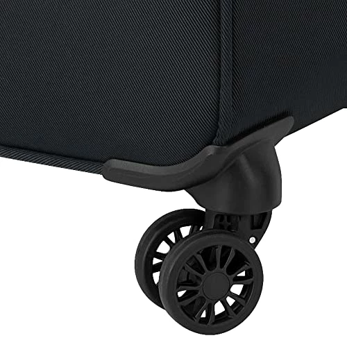 DELSEY Paris Sky Max 2.0 Softside Expandable Luggage With Spinner Wheels, Black, Carry-on 21 Inch 2 DELSEY Paris Sky Max 2.0 Softside Expandable Luggage With Spinner Wheels, Black, Carry-on 21 Inch - Image 2