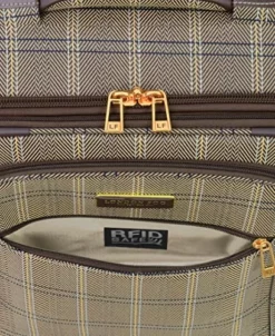 London Fog Brentwood II 4 Piece Set (with Under The Seat Bag), Cappuccino -TRAVELPRO Sales 614jb5KDRqL