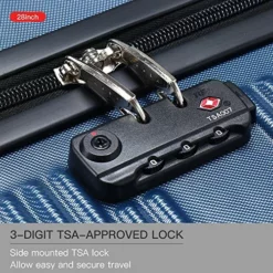 Verdi Luggage Set 3 Piece - Lightweight With USB Port Hardside Carry On Suitcase - Includes Expandable 20 Inch Carry On, 24In/TSA-Approved Lock 28In Checked Bag With 8-Wheel Rolling Spinner 8 Verdi Luggage Set 3 Piece - Lightweight With USB Port Hardside Carry On Suitcase - Includes Expandable 20 Inch Carry On, 24In/TSA-Approved Lock 28In Checked Bag With 8-Wheel Rolling Spinner -TRAVELPRO Sales 61G3IUvcyzL