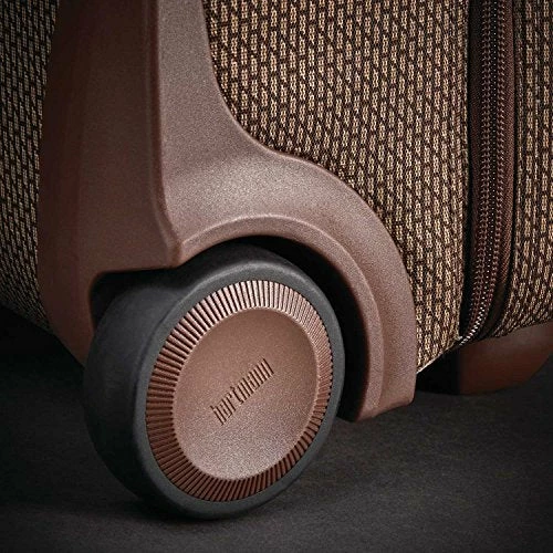 Hartmann Century Carry On Wheeled Garment Bag Carry-On Luggage, Mocha Monogram 7 Hartmann Century Carry On Wheeled Garment Bag Carry-On Luggage, Mocha Monogram - Image 7