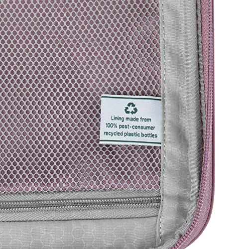 Travelpro Maxlite Air Hardside Expandable Luggage, 8 Spinner Wheels, Lightweight Hard Shell Polycarbonate, Orchid Pink Purple, Checked-Medium 25-Inch 3 Travelpro Maxlite Air Hardside Expandable Luggage, 8 Spinner Wheels, Lightweight Hard Shell Polycarbonate, Orchid Pink Purple, Checked-Medium 25-Inch - Image 3