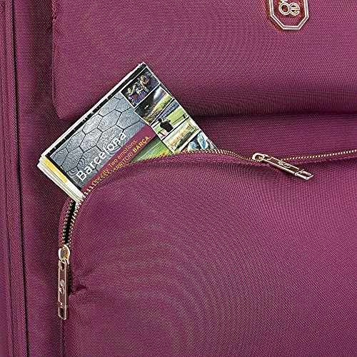 Cloe Carry-On 20 Inch Luggage With 360º-spinner Wheels In Burgundy Red Color 5 Cloe Carry-On 20 Inch Luggage With 360º-spinner Wheels In Burgundy Red Color - Image 5