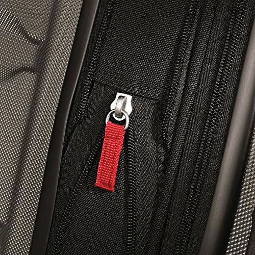 Samsonite Omni PC Hardside Expandable Luggage With Spinner Wheels, Silver, Checked-Medium 24-Inch 3 Samsonite Omni PC Hardside Expandable Luggage With Spinner Wheels, Silver, Checked-Medium 24-Inch - Image 3