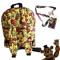 Bioworld Fnaf Five Nights At Freddy'S School Backpack Luggage Bag With Lanyard (Fnaf Cheese Melt) 9 Bioworld Fnaf Five Nights At Freddy'S School Backpack Luggage Bag With Lanyard (Fnaf Cheese Melt) -TRAVELPRO Sales 61TGGuulhxL