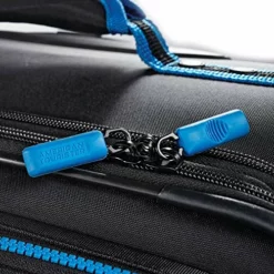 American Tourister Eclipse Softside Spinner Luggage (Black/Blue, 20 Inch) -TRAVELPRO Sales 61WzLP 8F L