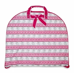 Ever Moda Elephant Quilted Garment Hanging Bag
